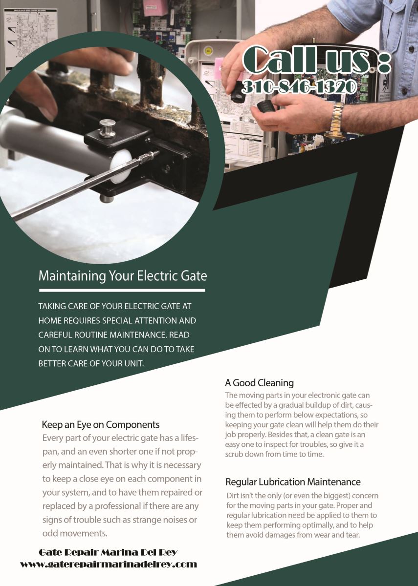 Our Infographic Gate Repair Marina Del Rey 